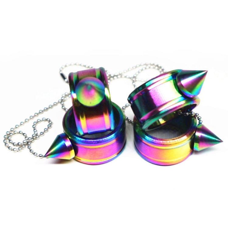 2 PCS Stainless Steel Self-Defense Ring Outdoor EDC Personal Protection Tool 2 PCS Stainless Steel Self-Defense Ring Outdoor EDC Personal Protection Tool